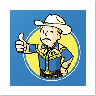 Vault Boy Cooper Posters and Art